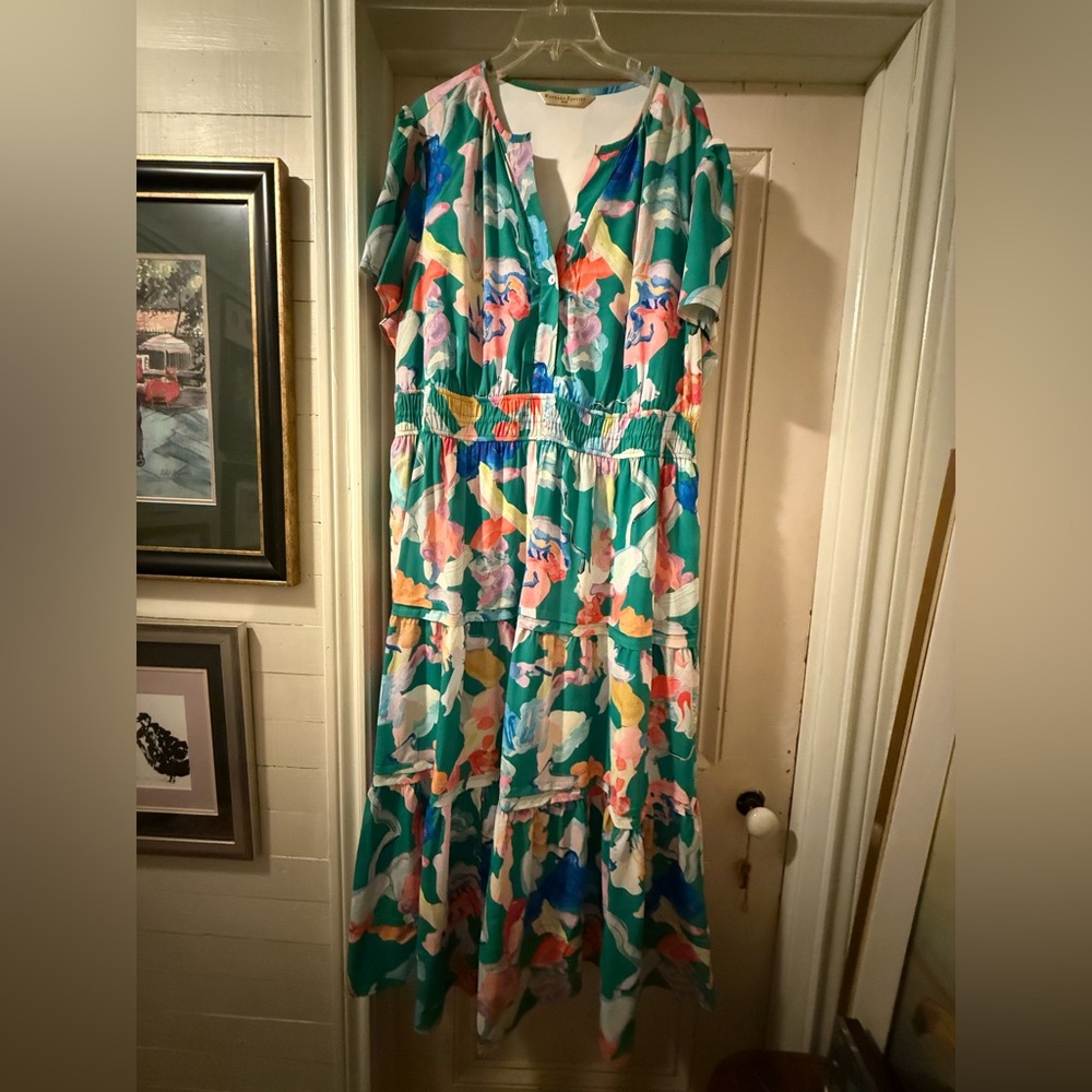 Floral Multicolor Maxi Dress